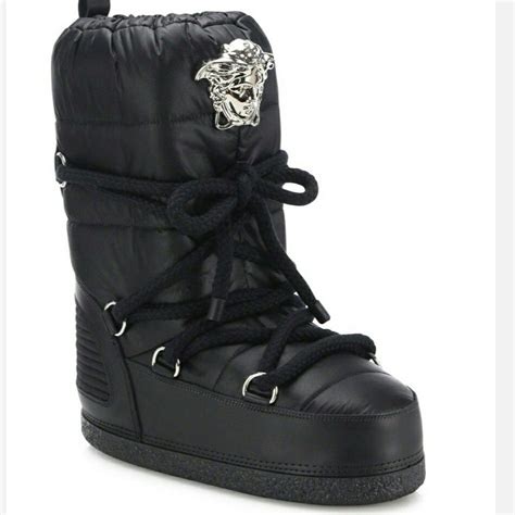 versace mens snow boots|Versace autumn men's shoes price.